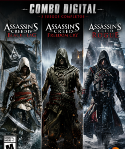 Assassins Creed Black Flag + Freedom Cry + Rogue Digital Ps3