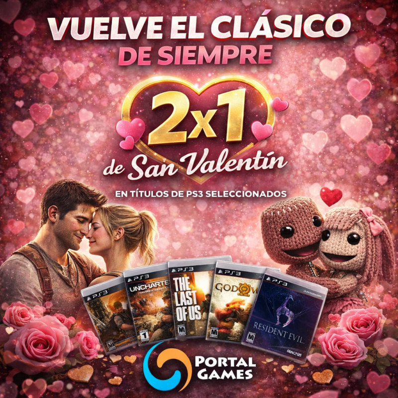 2x1 san Valentin  en PS3