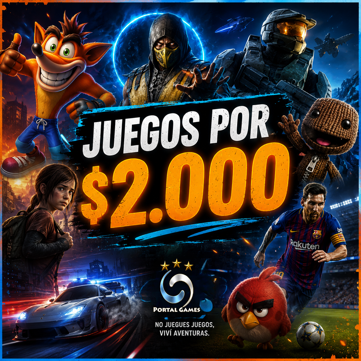 Juegos PS3 por $2.000