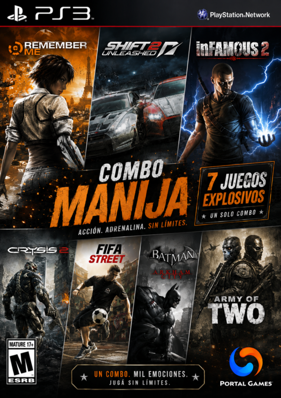Combo manija Ps3